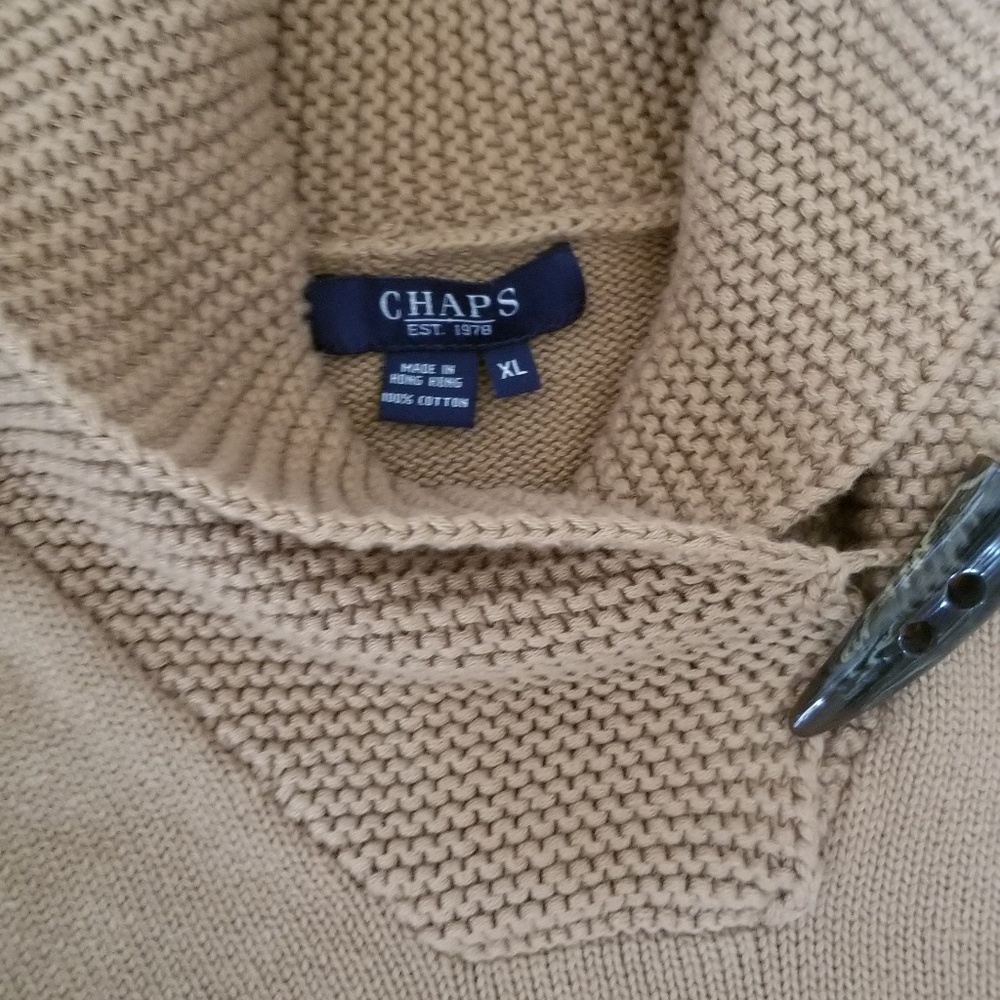 Chaps Pullover Sweater Size Extra Large - image 3
